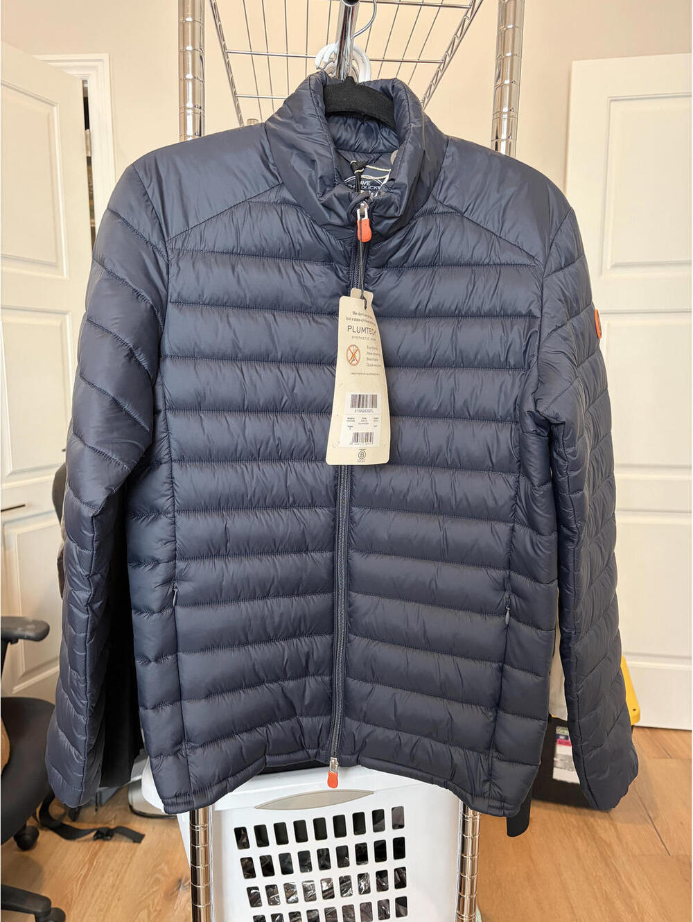 NWT Save the Duck Puffer Jacket size S in navy